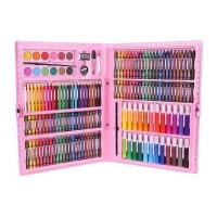 Set pentru pictura 168 piese cu geanta inclusa Iso Trade Roz MY17250