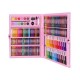 Set pentru pictura 168 piese cu geanta inclusa Iso Trade Roz MY17250