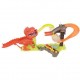 Set pista lansator Dinozaur cu 2 masinute incluse Iso Trade