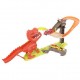 Set pista lansator Dinozaur cu 2 masinute incluse Iso Trade
