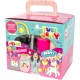 Set creativ Tubi Jelly cu 6 culori si un acvariu mic - Unicorn Tuban TU3328