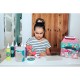 Set creativ Tubi Jelly cu 8 culori si un acvariu mare - Sirene Tuban TU3333