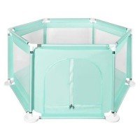 Tarc de joaca copii Textil 125x65 cm Acvamarin Iso Trade MY6601