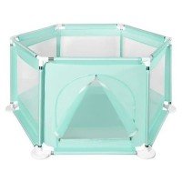 Tarc de joaca copii Textil 125x65 cm Acvamarin Iso Trade MY6601