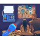 Teatru de povesti cu proiector pentru copii Mideer