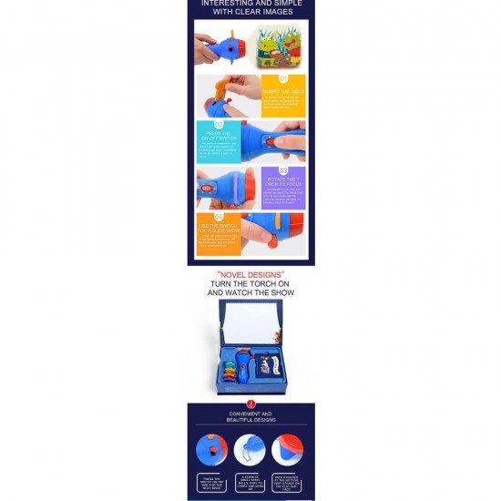 Teatru de povesti cu proiector pentru copii Mideer