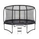 Trambulina de gradina 244 cm cu plasa si scarita Malatec