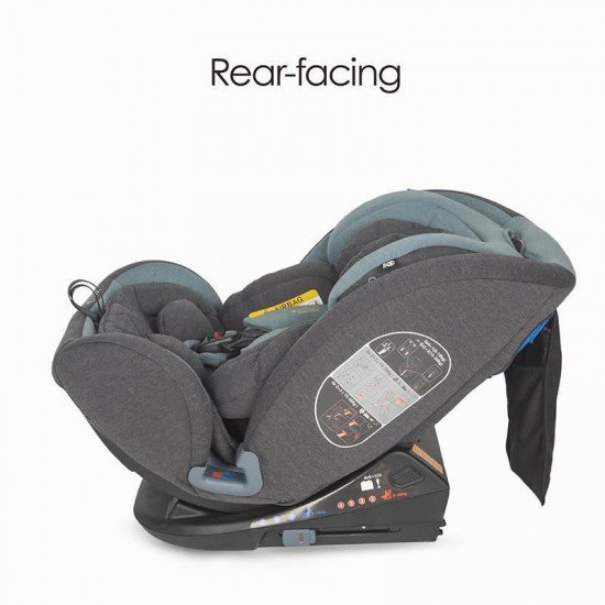Scaun auto cu Isofix grupa 0-36 kg Coccolle Sedna Raven Gray
