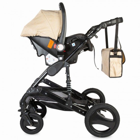 Carucior 3 in 1 transformabil Coccolle Oppa Bej
