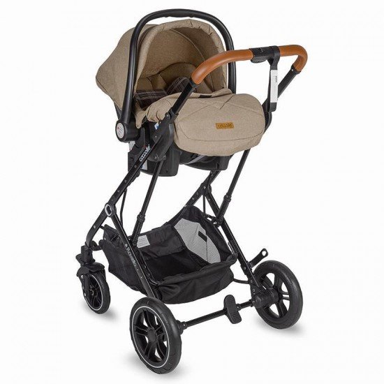 Carucior 3 in 1 ultracompact Coccolle Ravello Safari Beige