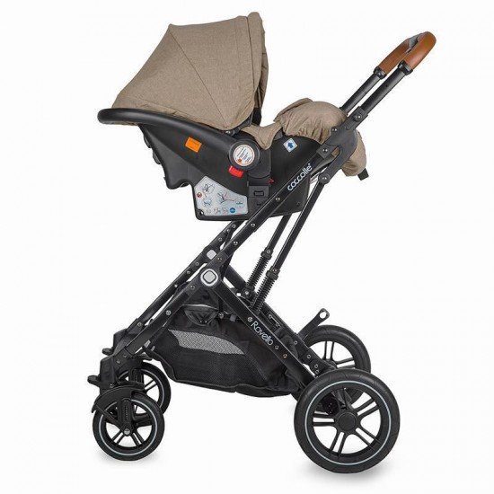 Carucior 3 in 1 ultracompact Coccolle Ravello Safari Beige
