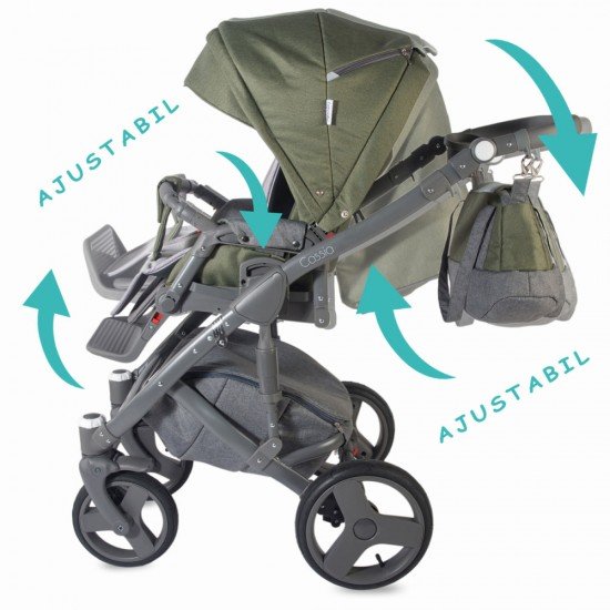 Carucior modular 3 in 1 Coccolle Cassia Khaki
