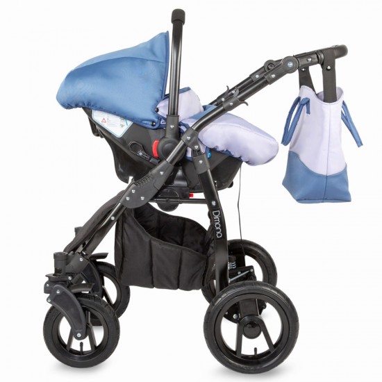 Carucior modular Coccolle Dimona 3 in 1 Albastru