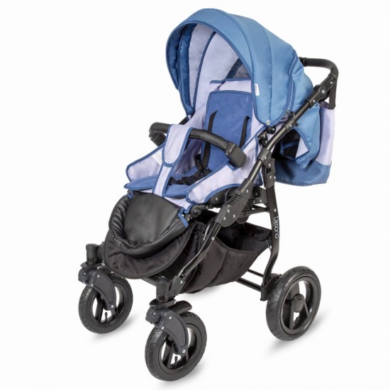 Carucior modular Coccolle Dimona 3 in 1 Albastru