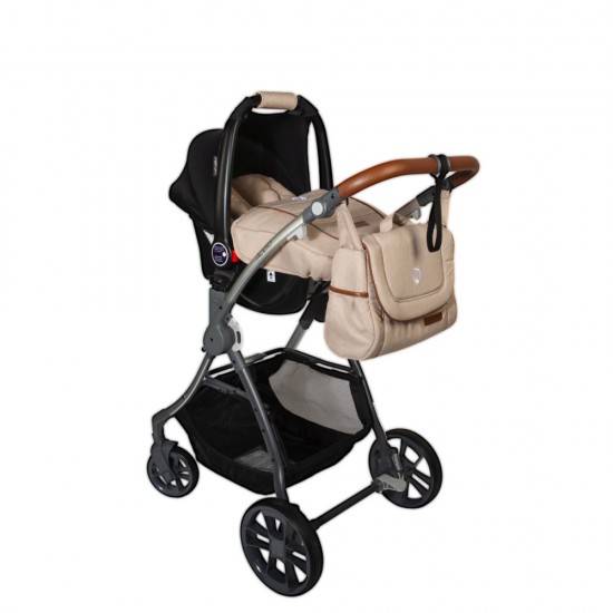 Carucior transformabil 3 in 1 Coccolle Acero Bej