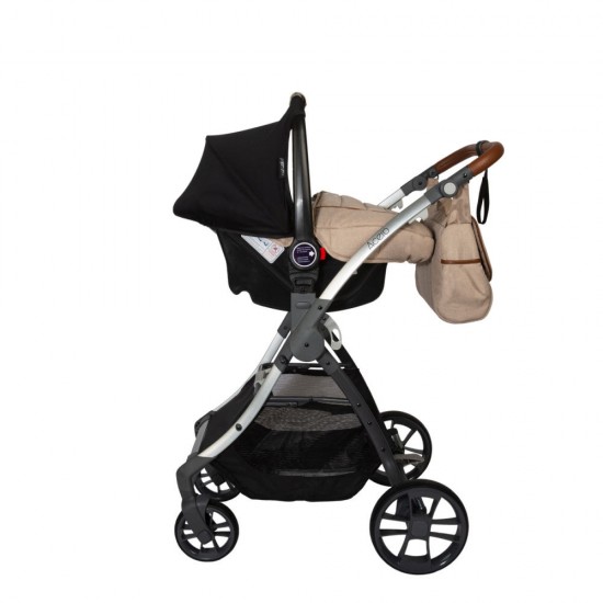 Carucior transformabil 3 in 1 Coccolle Acero Bej