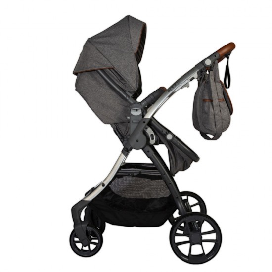 Carucior transformabil 3 in 1 Coccolle Acero Gri