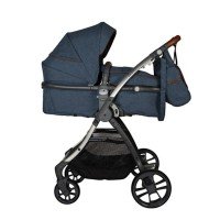 Carucior transformabil 3 in 1 Coccolle Acero Jeans