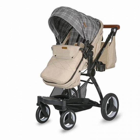 Carucior transformabil 3 in 1 Coccolle Ambra Safari Beige