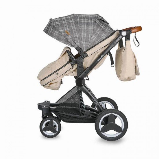 Carucior transformabil 3 in 1 Coccolle Ambra Safari Beige
