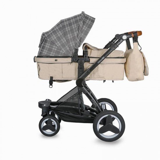 Carucior transformabil 3 in 1 Coccolle Ambra Safari Beige