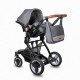 Carucior transformabil 3 in 1 Coccolle Ambra Urban Grey 2021