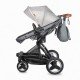 Carucior transformabil 3 in 1 Coccolle Ambra Urban Grey 2021