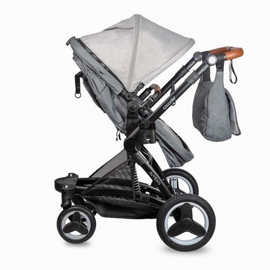Carucior transformabil 3 in 1 Coccolle Ambra Urban Grey 2021