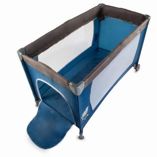Patut bebe pliabil Coccolle Siesta Albastru