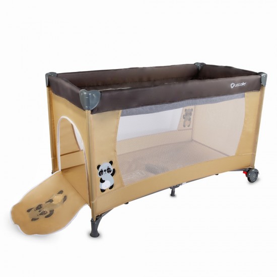 Patut bebe pliabil Coccolle Siesta Bej