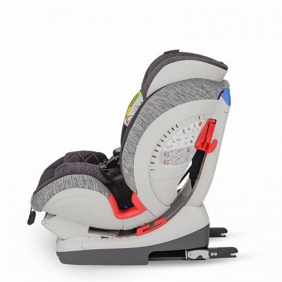Scaun auto cu Isofix grupa 0-36 kg Coccolle Cressida Anthracite