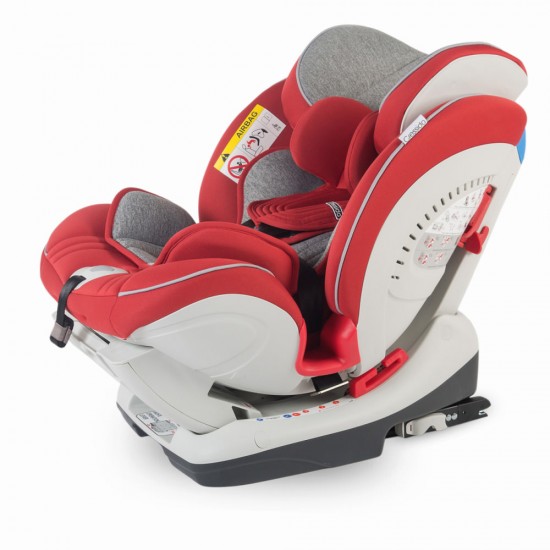 Scaun auto cu Isofix grupa 0-36 kg Coccolle Cressida Rosu