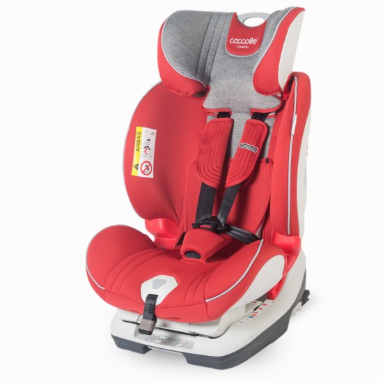 Scaun auto cu Isofix grupa 0-36 kg Coccolle Cressida Rosu