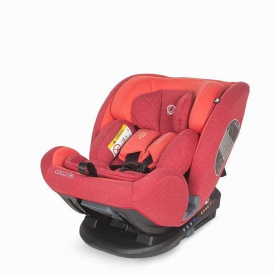 Scaun auto cu Isofix grupa 0-36 kg Coccolle Sedna Aurora Red