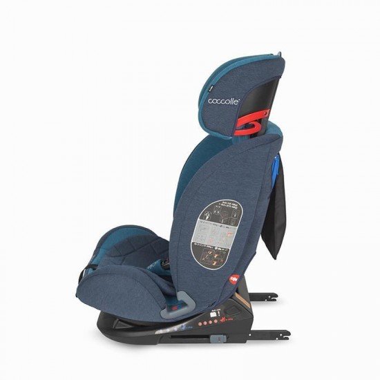 Scaun auto cu Isofix grupa 0-36 kg Coccolle Sedna Navy Blue