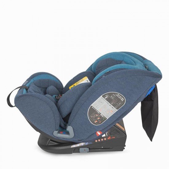 Scaun auto cu Isofix grupa 0-36 kg Coccolle Sedna Navy Blue