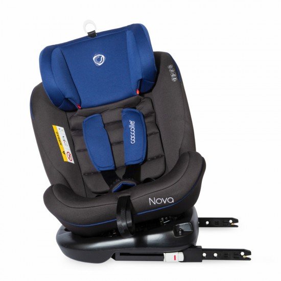Scaun auto rotativ cu Isofix grupa 0-36 kg Coccolle Nova Albastru