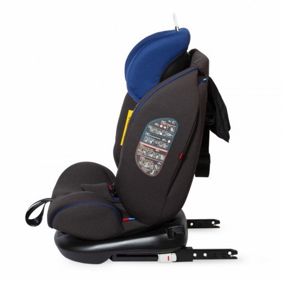 Scaun auto rotativ cu Isofix grupa 0-36 kg Coccolle Nova Albastru