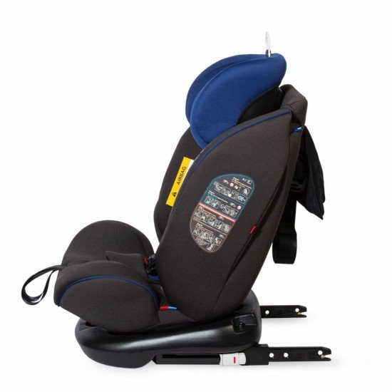 Scaun auto rotativ cu Isofix grupa 0-36 kg Coccolle Nova Albastru