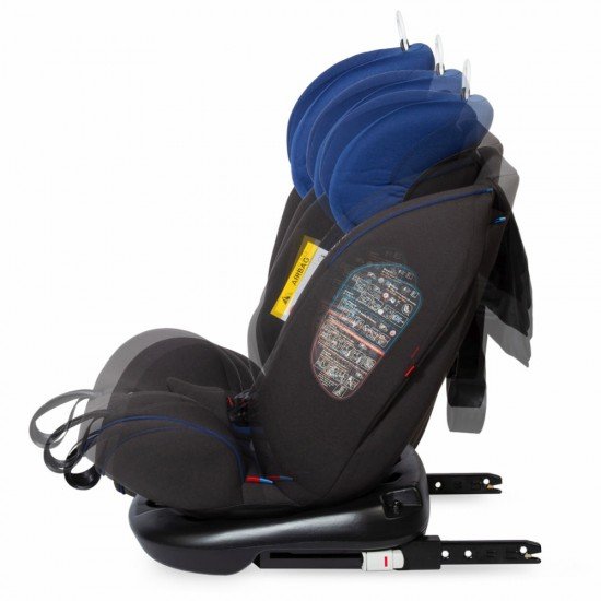 Scaun auto rotativ cu Isofix grupa 0-36 kg Coccolle Nova Albastru