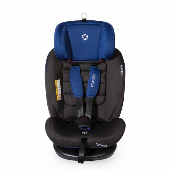 Scaun auto rotativ cu Isofix grupa 0-36 kg Coccolle Nova Albastru