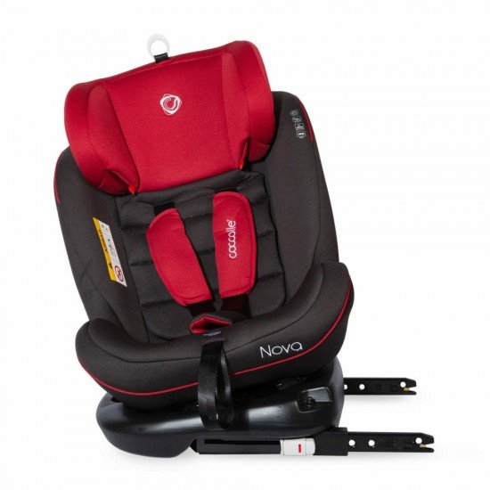 Scaun auto rotativ cu Isofix grupa 0-36 kg Coccolle Nova Rosu