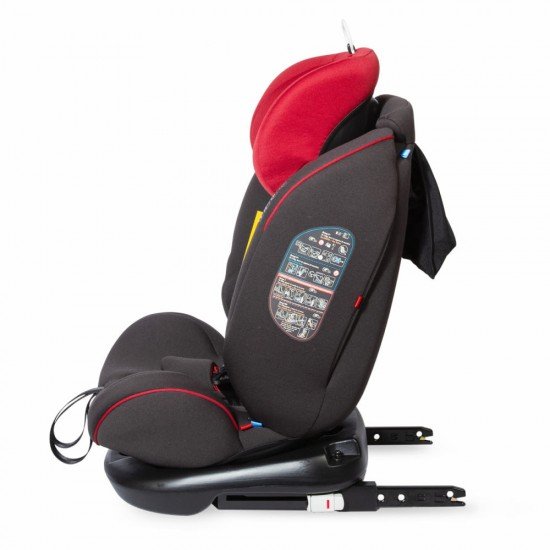 Scaun auto rotativ cu Isofix grupa 0-36 kg Coccolle Nova Rosu