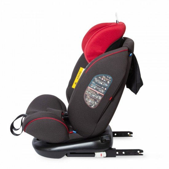 Scaun auto rotativ cu Isofix grupa 0-36 kg Coccolle Nova Rosu