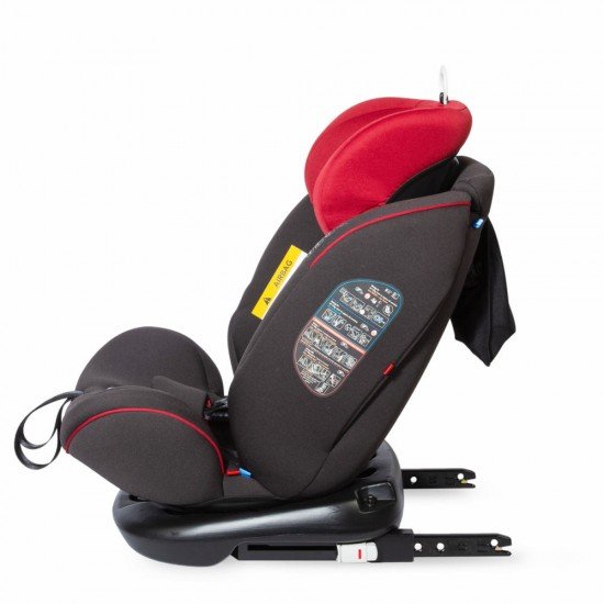 Scaun auto rotativ cu Isofix grupa 0-36 kg Coccolle Nova Rosu