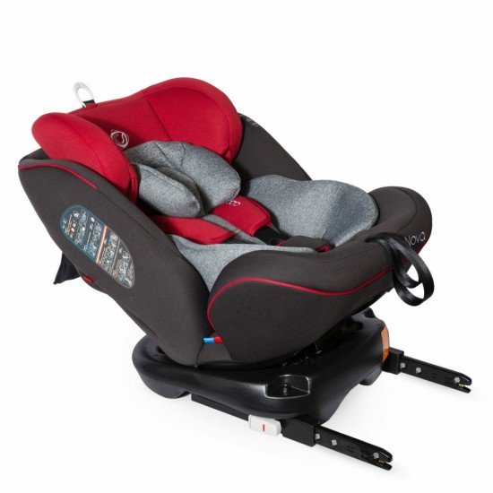 Scaun auto rotativ cu Isofix grupa 0-36 kg Coccolle Nova Rosu