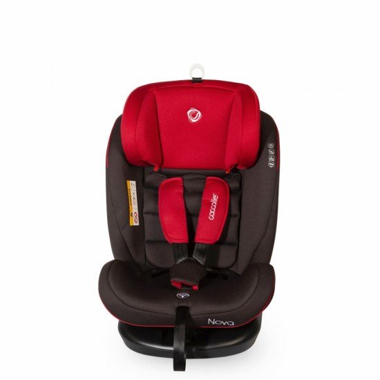 Scaun auto rotativ cu Isofix grupa 0-36 kg Coccolle Nova Rosu