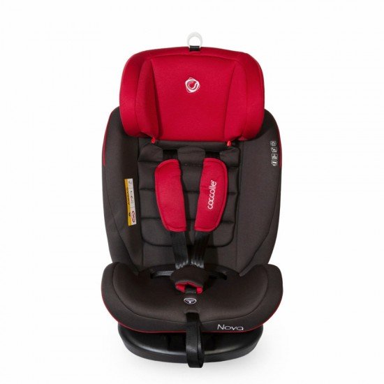 Scaun auto rotativ cu Isofix grupa 0-36 kg Coccolle Nova Rosu
