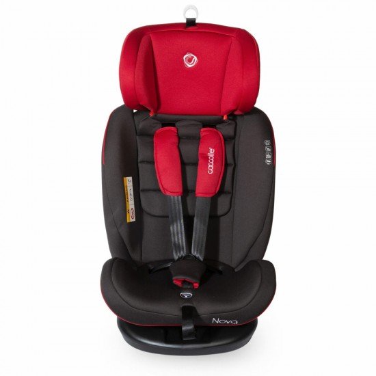 Scaun auto rotativ cu Isofix grupa 0-36 kg Coccolle Nova Rosu