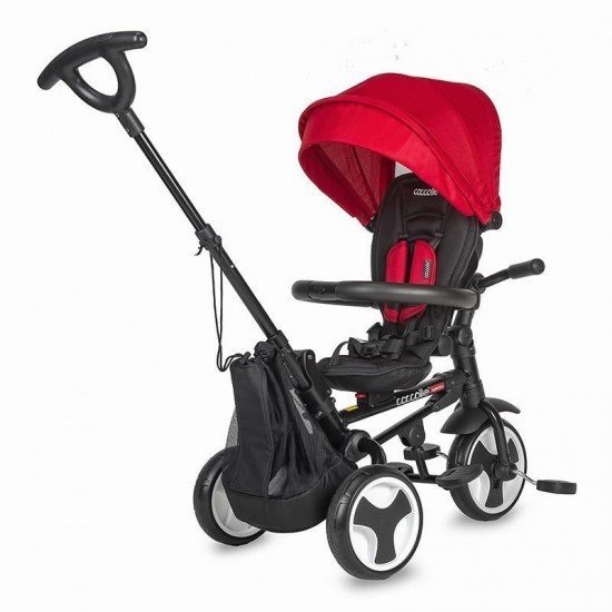 Tricicleta ultrapliabila cu roti EVA Coccolle Spectra Chili Pepper